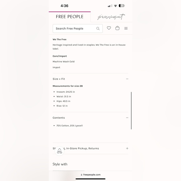 We The Free Osaka Jeans - Picture 5 of 7